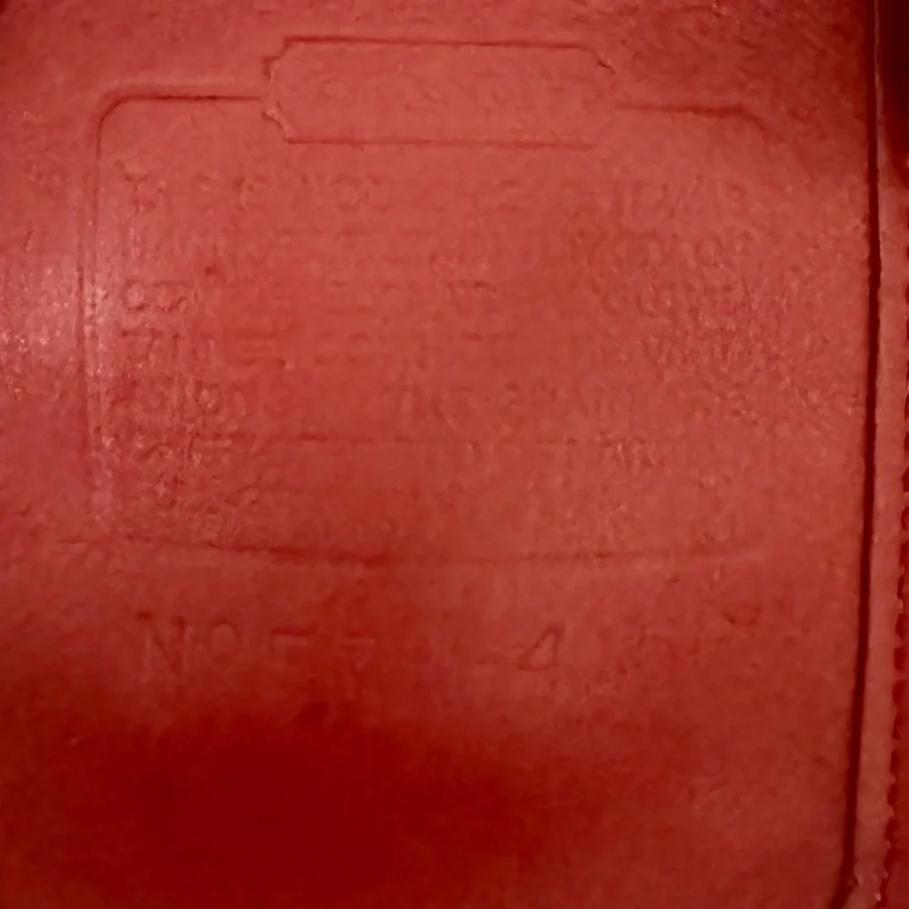 ❤️SOLD❤️Vintage Coach Red Soho Belted Pouch 4156 - Picture 7 of 10